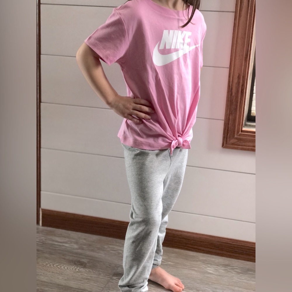 Nike Girls Pink/Gray Matching Set